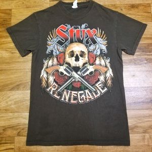 2014 STYX Renegade Tour T-shirt Sz/S
